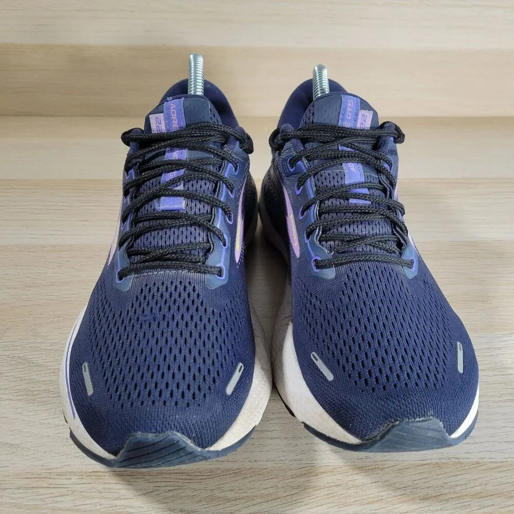 Brooks Adrenaline GTS22 Running Shoes Peacoat/Blue Iris Womens 10.5 Sneakers